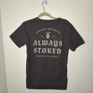 Dutch Bros 'Always Stoked' Grey T-Shirt